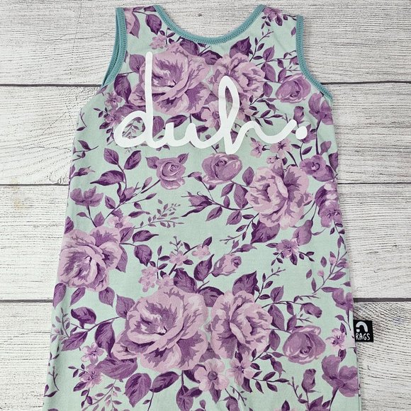 Rags Floral "Duh" Romper‎ Size 2T - Picture 1 of 4